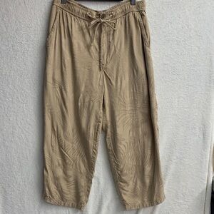 Classic Elements Beige Patterned Joggers